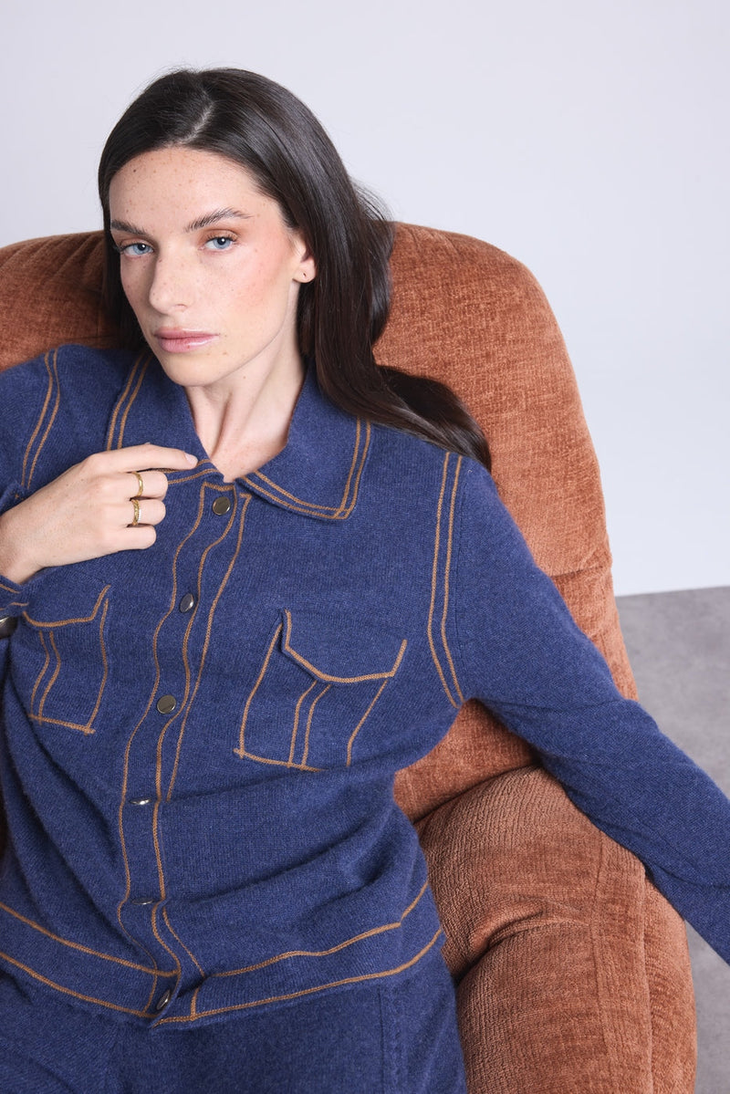 Dalila Denim Shirt - Indigo - Women