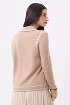 Chemise Denim Dalila - Beige Creme Blanc - Femme