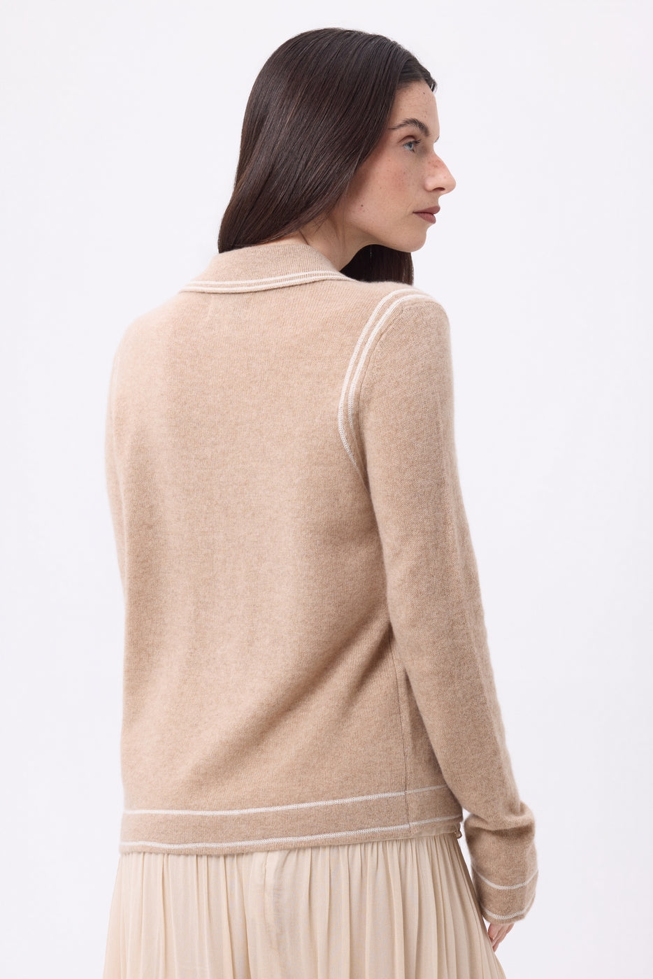 Chemise Denim Dalila - Beige Creme Blanc - Femme
