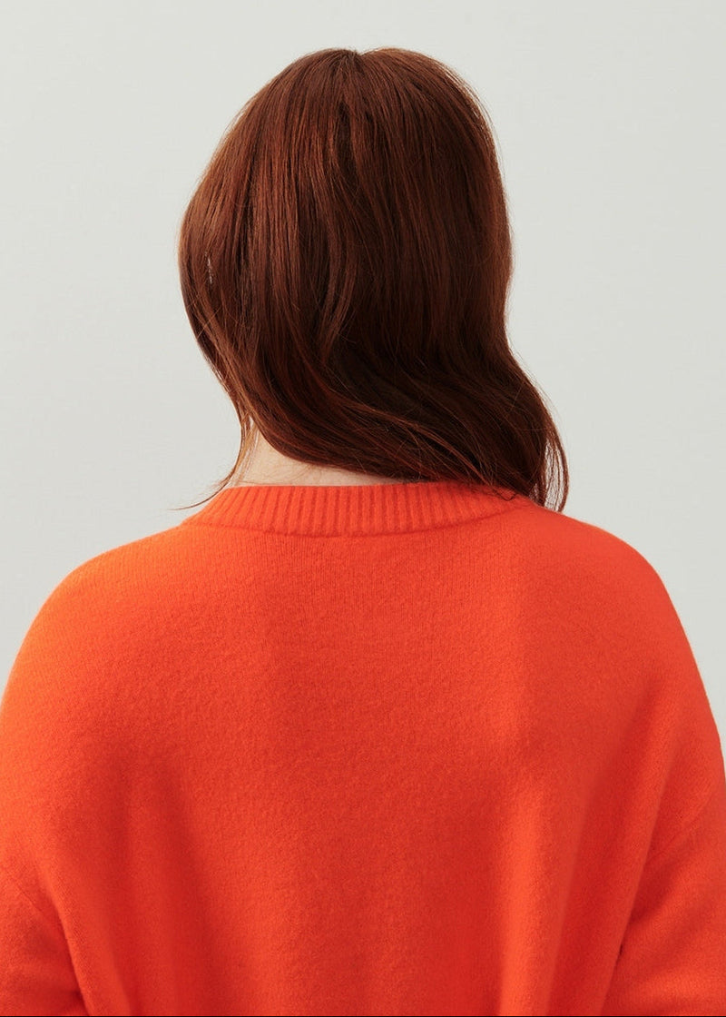 Chaleco corto con balón ML con cuello redondo y botones - Tan - Mujer