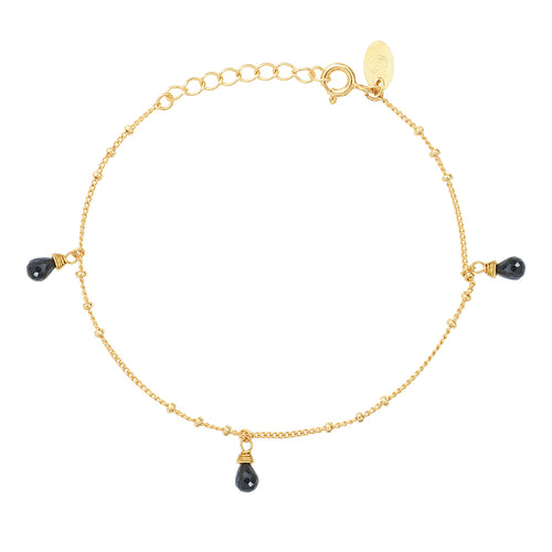 Bracelet Doré Danae Onyx