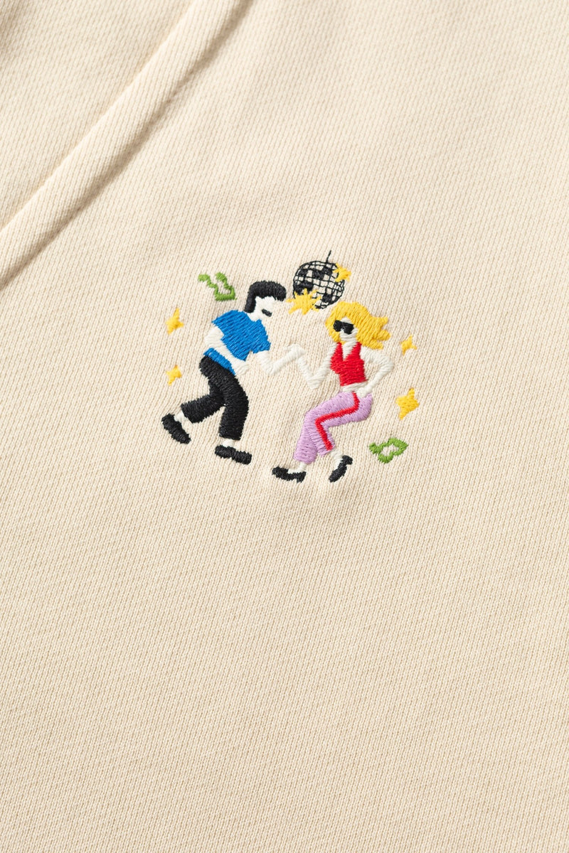 Sweatshirt Dancing Plain Beige