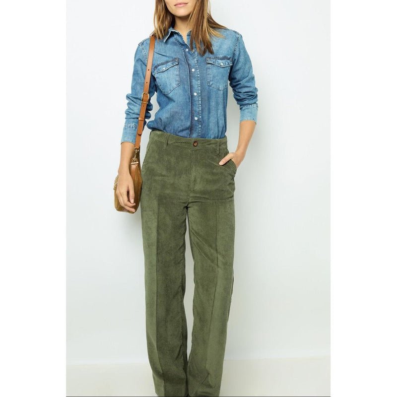 Pantalon - Combi - Short Noemie - Vert