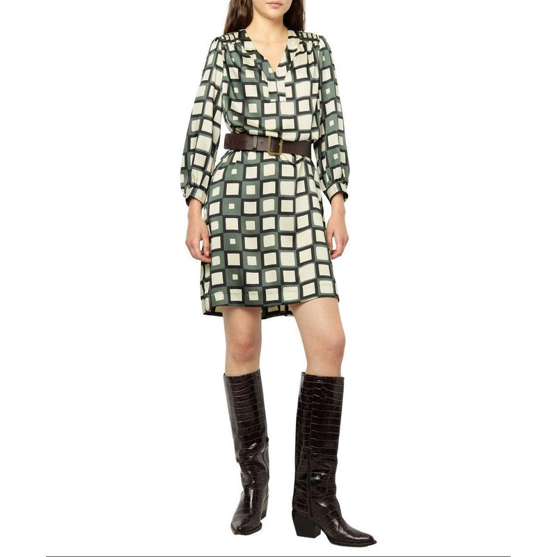 Robe Saskia - Kaki Moyen