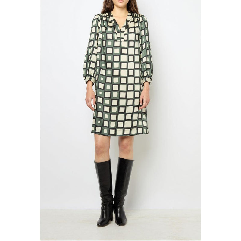 Robe Saskia - Kaki Moyen