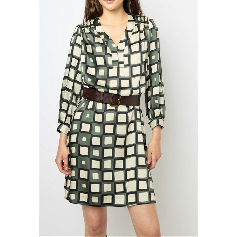 Robe Saskia - Kaki Moyen