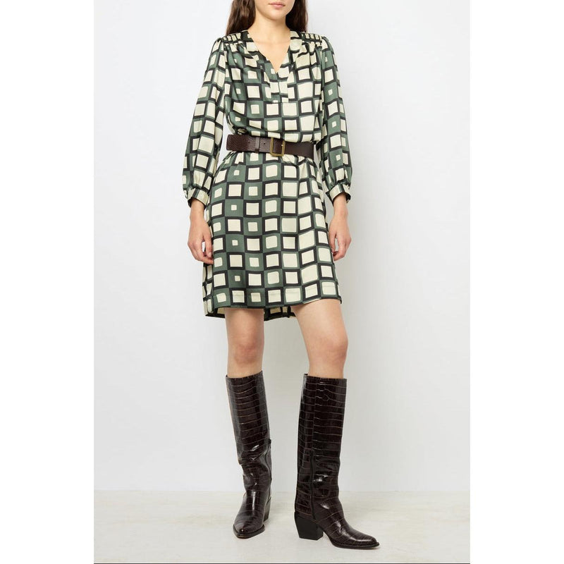 Robe Saskia - Kaki Moyen