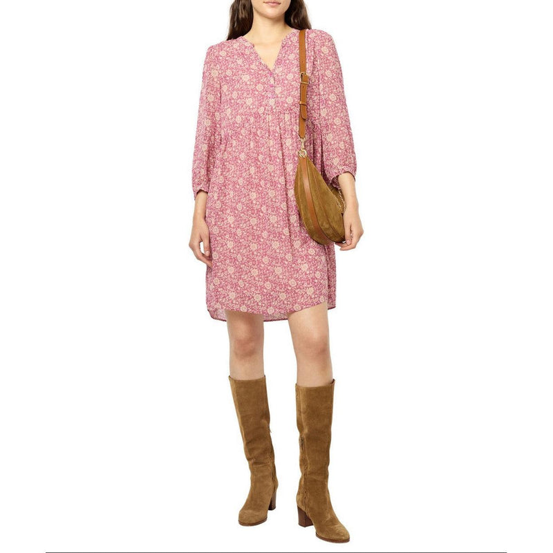 Robe Sergette - Rose