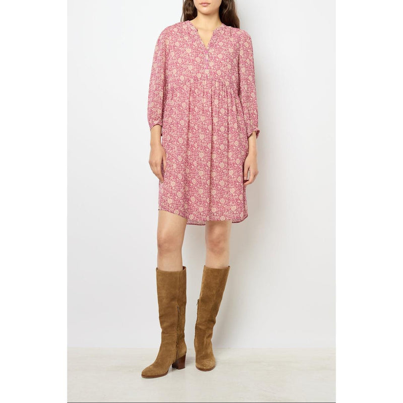 Robe Sergette - Rose