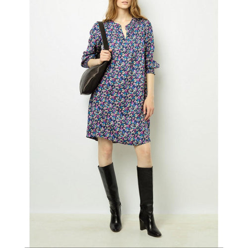 Vestido Salya - Azul marino