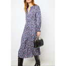 Samira Dress - Navy