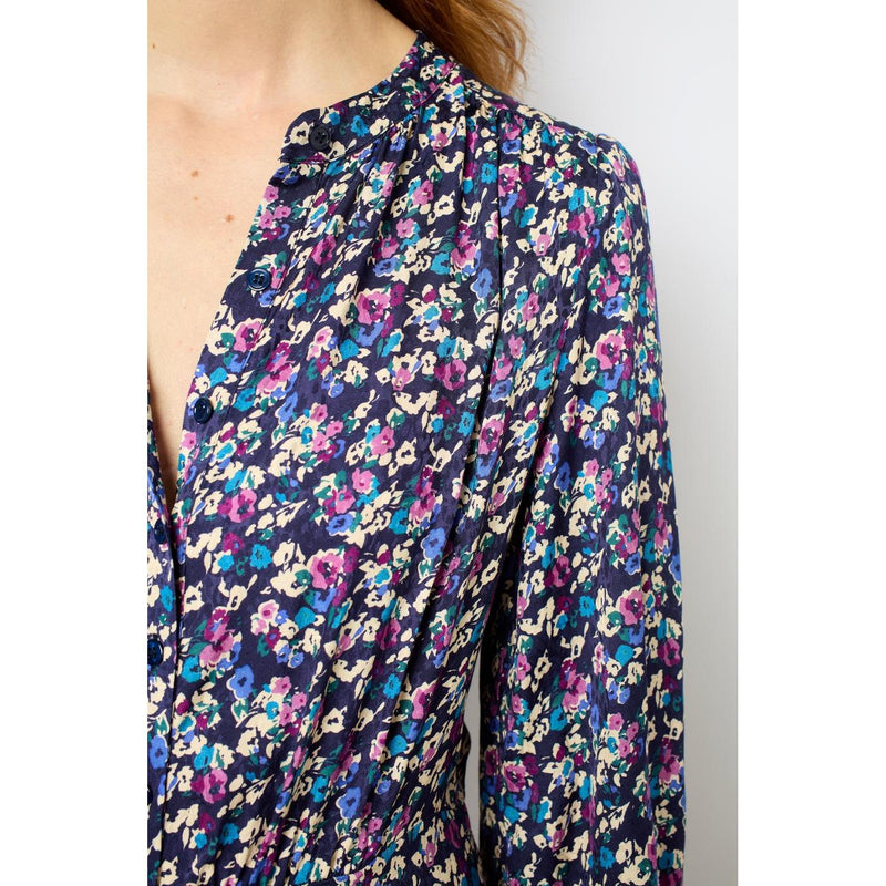 Samira Dress - Navy