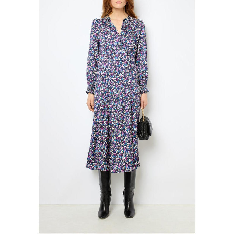 Samira Dress - Navy