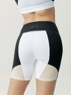 Darana Shorts - Black/White/Beige - Women