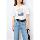 T-Shirt Ambre - Blanc