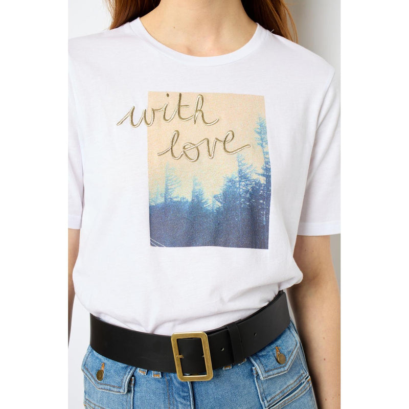T-Shirt Ambre - Blanc