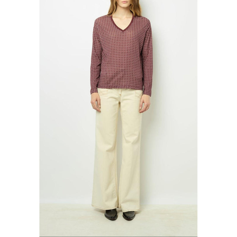 T-Shirt Ayla - Bordeaux