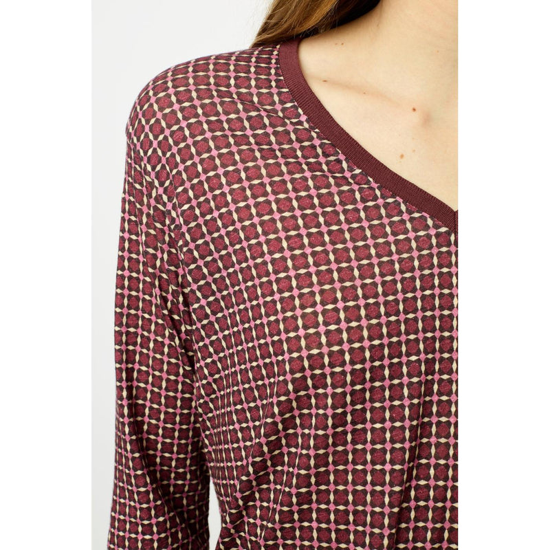 T-Shirt Ayla - Bordeaux