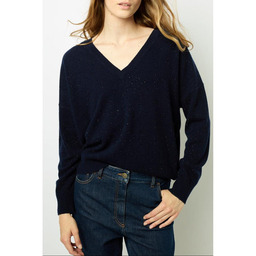 Pull - Gilet Johanne - Marine