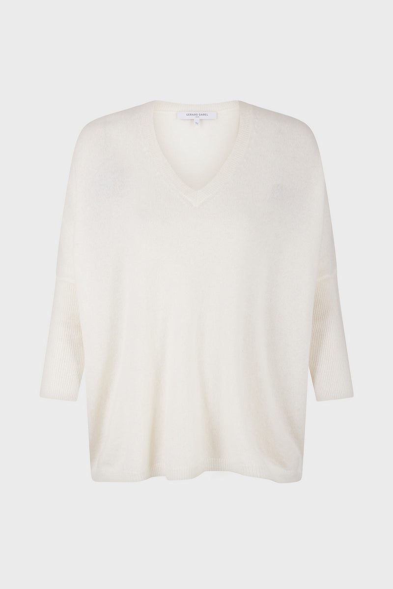 Pull - Gilet Jourdan - Ecru