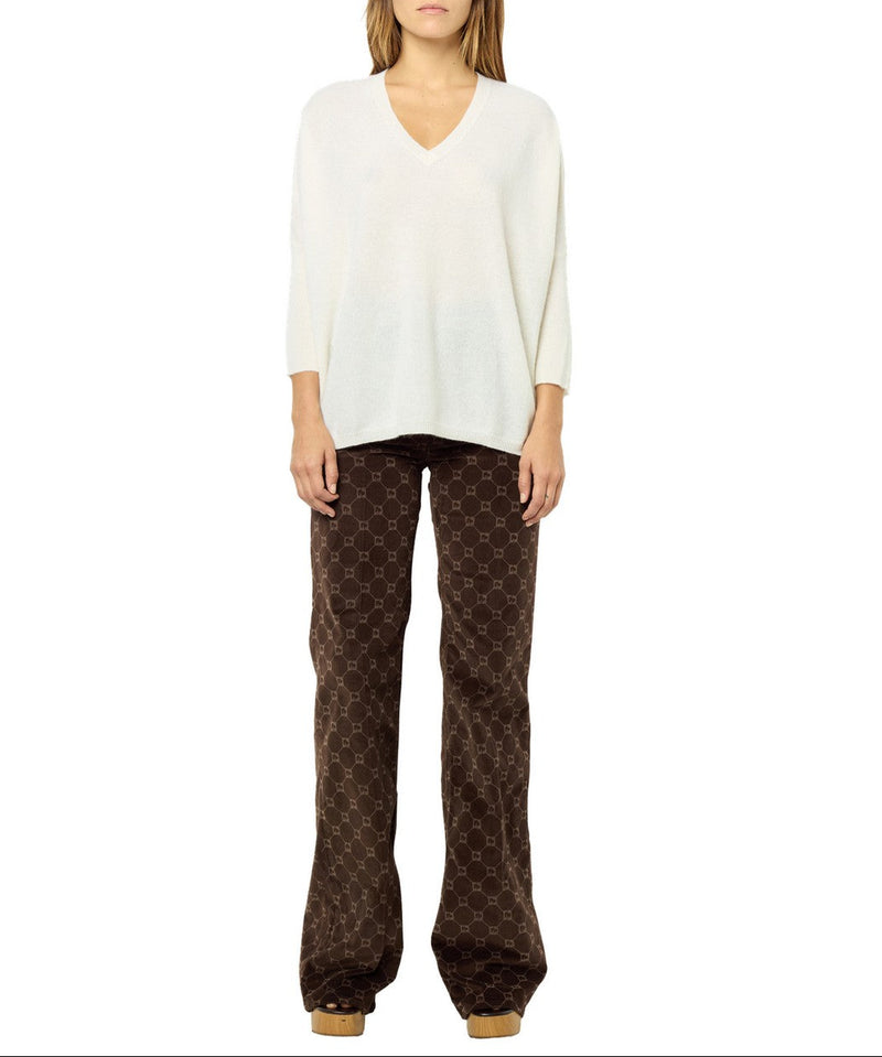 Pull - Gilet Jourdan - Ecru