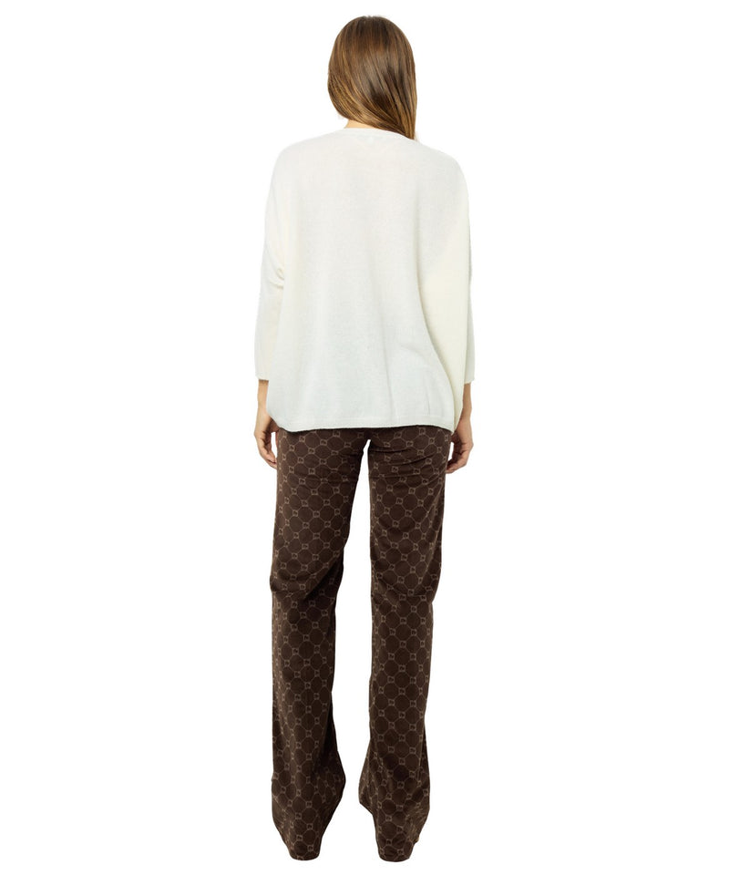 Pull - Gilet Jourdan - Ecru