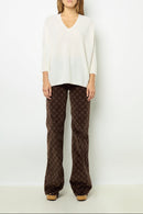 Pull - Gilet Jourdan - Ecru