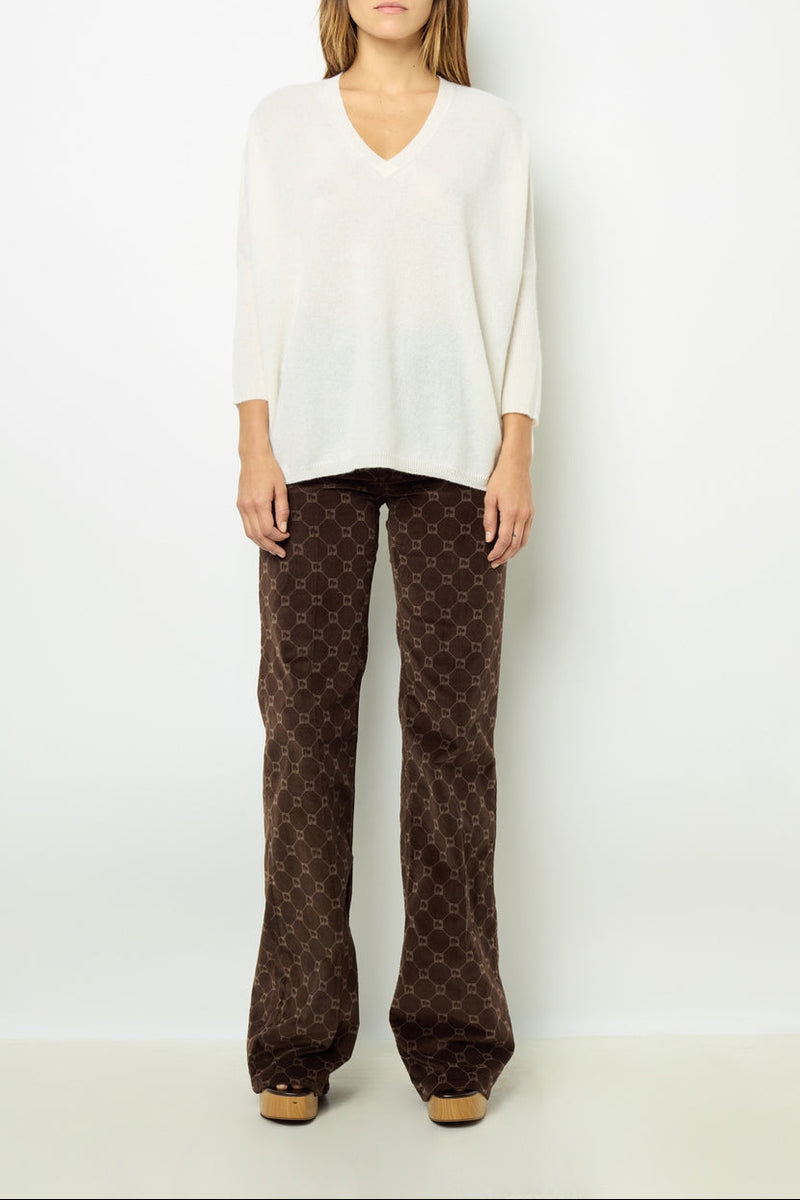 Pull - Gilet Jourdan - Ecru