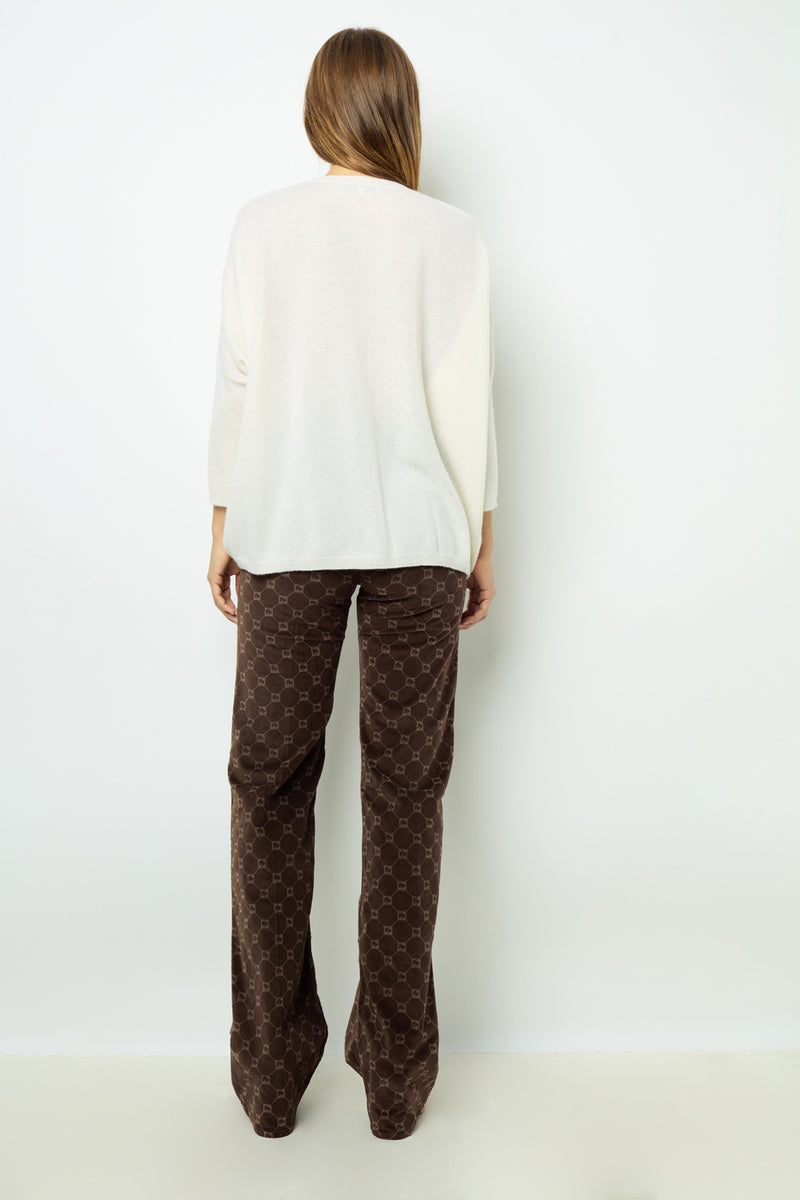 Pull - Gilet Jourdan - Ecru
