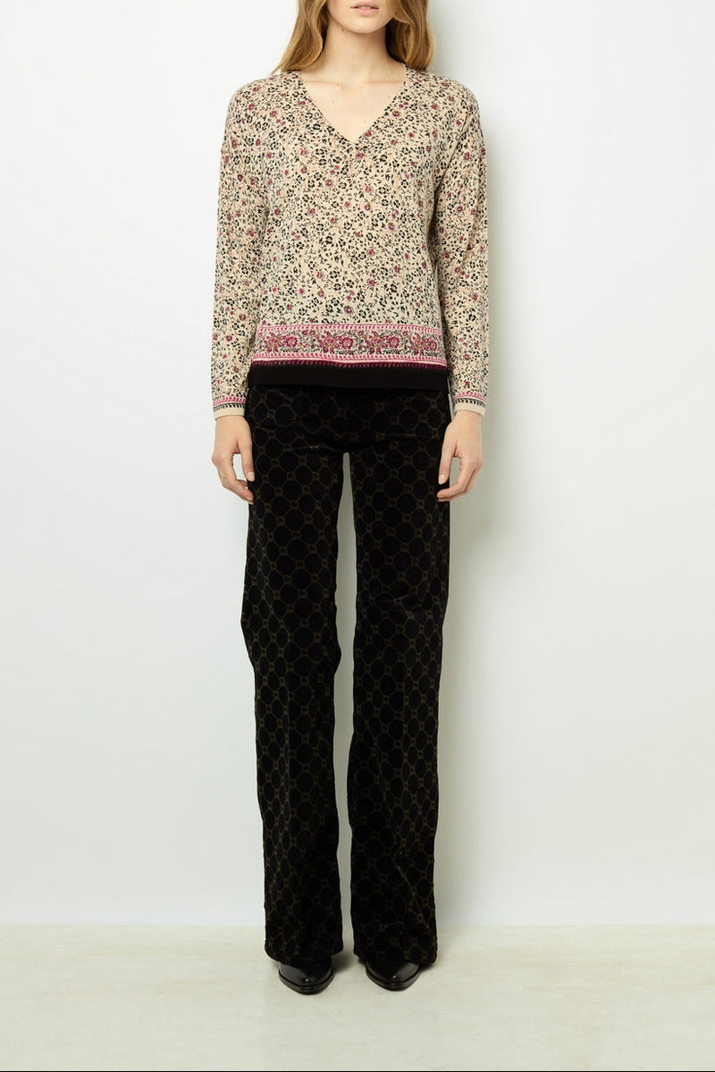 Pull - Gilet Josiane - Beige Rosé