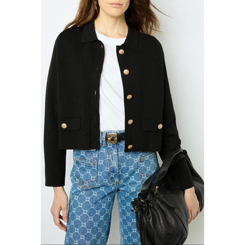 Pull - Gilet Julie - Noir