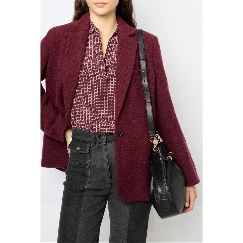 Veste Marine - Bordeaux