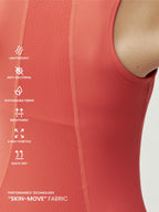Davis Top - Brilliant Coral - Women