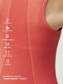 Top Davis - Corail Brillant - Femme