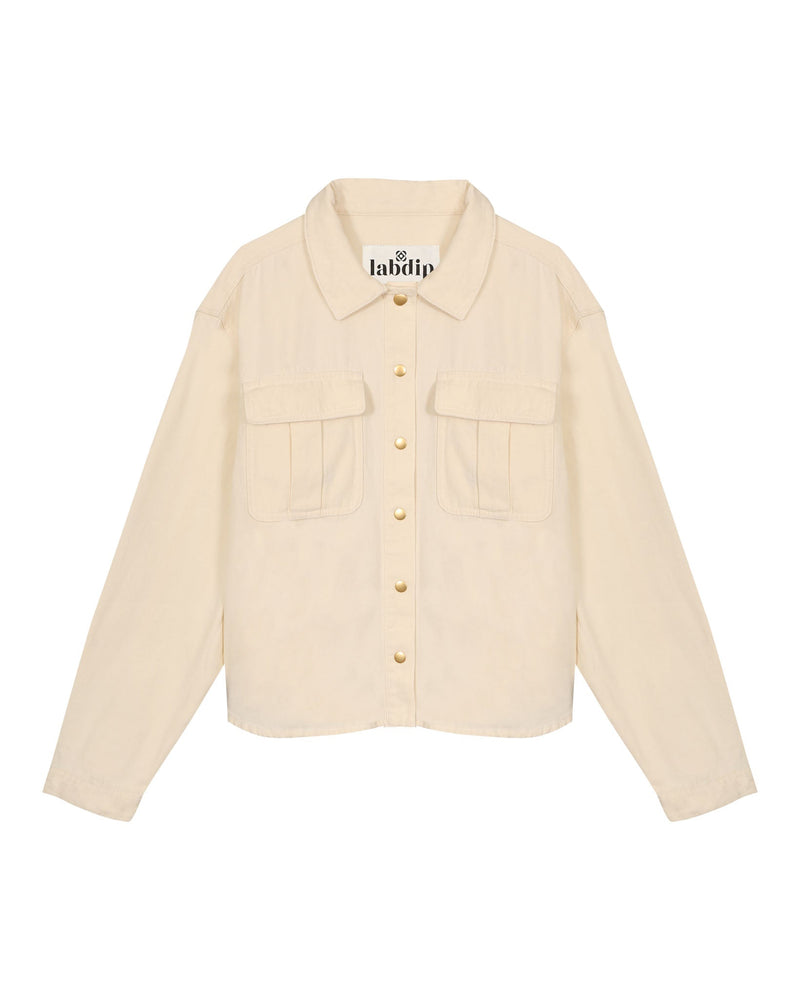 Veste Davos Canvas - Creme