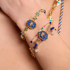Manschettenarmband Dawn Bunt