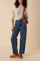 Dawson Sweater - Almond/Ecru