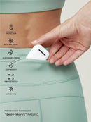 Legging Daya - Vieux Vert - Femme