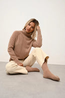 Chaussettes 4 Fils - Dayaya - Camel Chiné