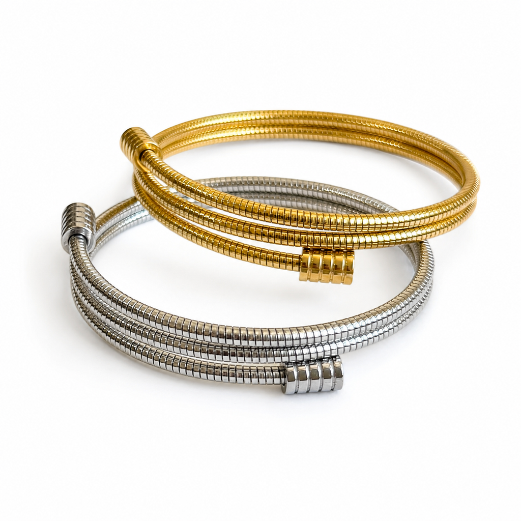 Bracelet Devone - Bracelet Multitours - Doré Ou Argent