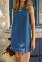 Agathe Dark Denim Dress