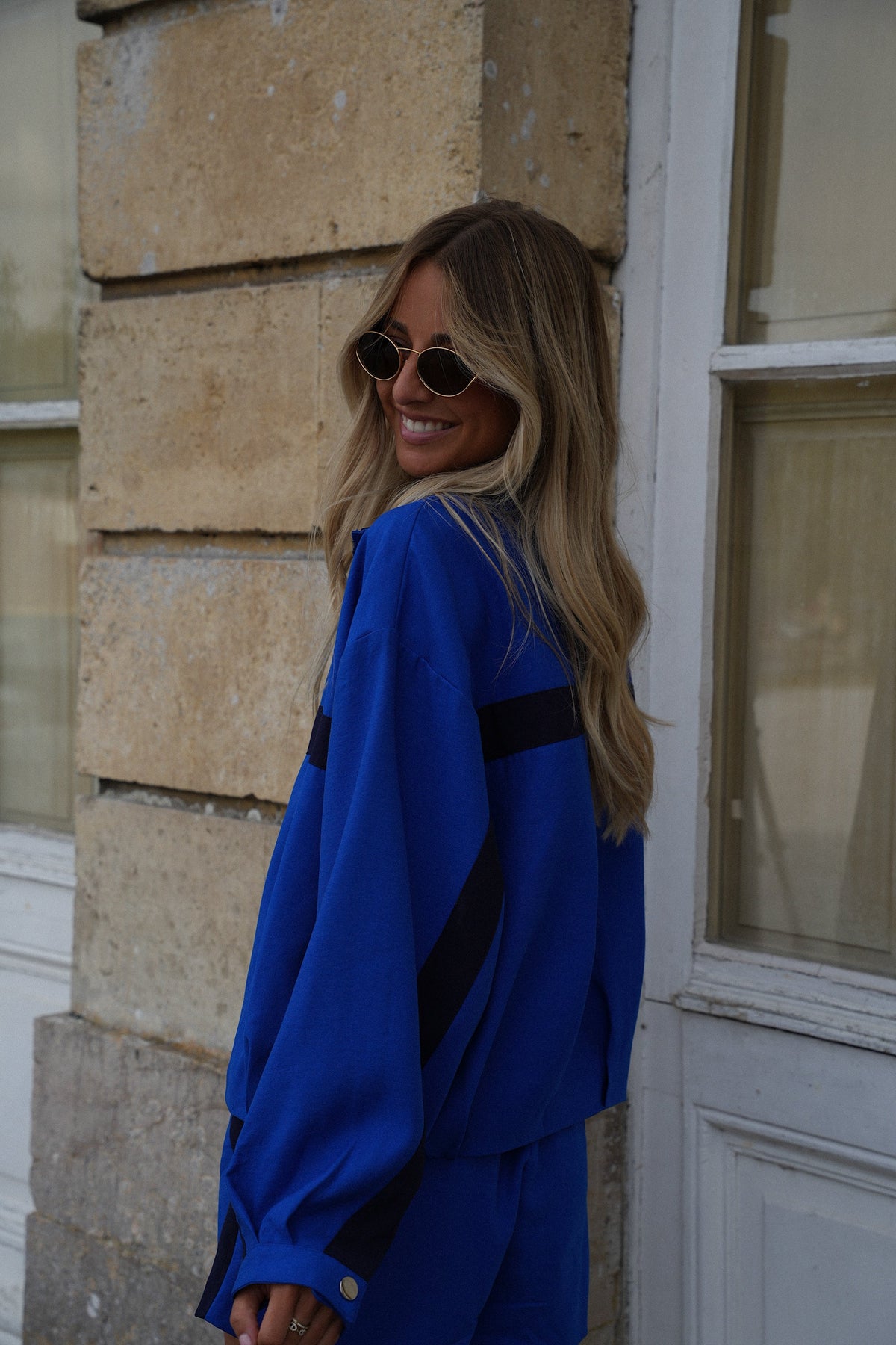 Giacca con Bande - Sael Blu