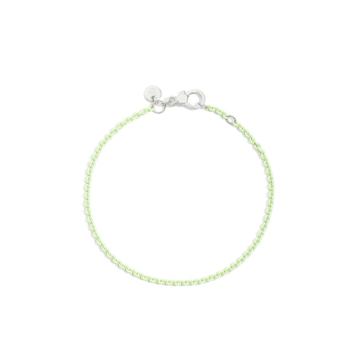 Bracelet Chaine - Pastel Green