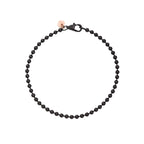 Armband Bollicine PVD - 9K roséguld & stål