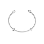 Stelt armband Pepita - Silver