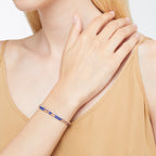 Bracelet Mini Granelli - Or Rose 9K & Argent