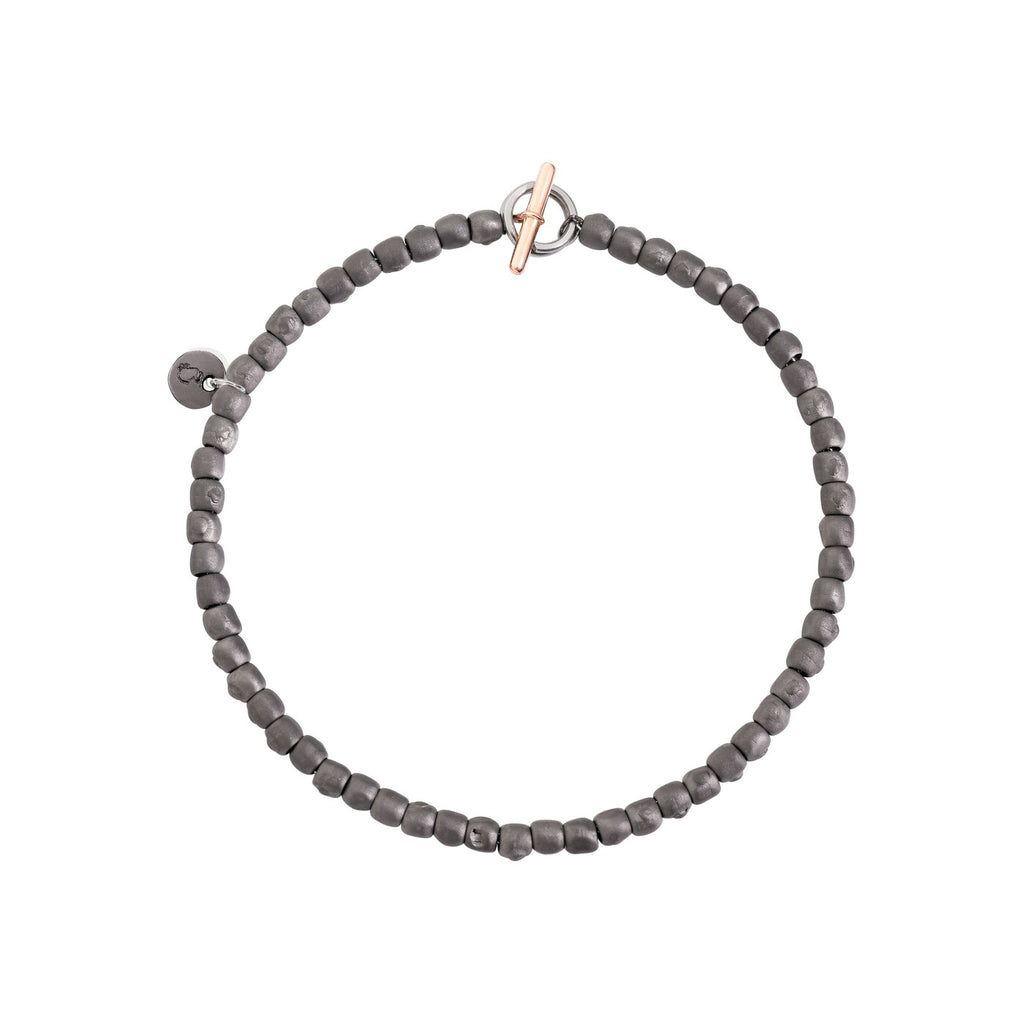 Bracelet Mini Granelli - Or Rose 9K & Titane