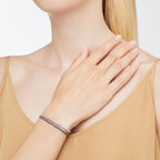 Bracelet Mini Granelli - Or Rose 9K & Titane
