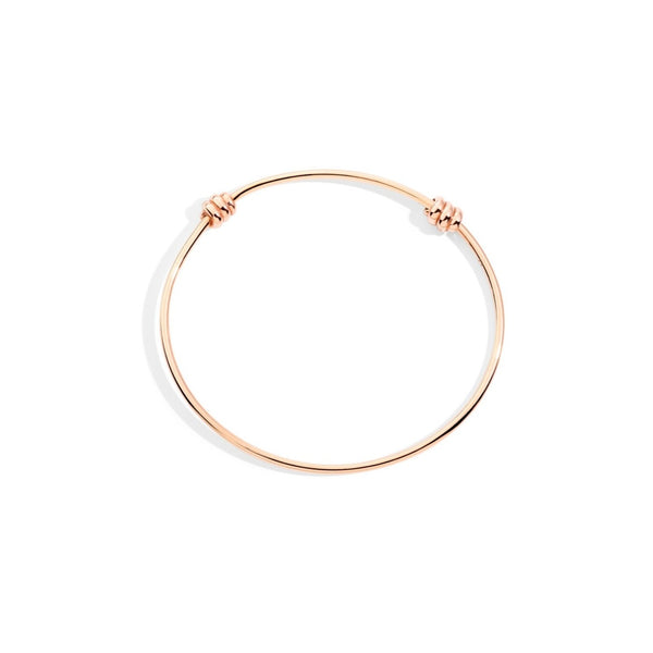 Nodo-armring - Rosaguld