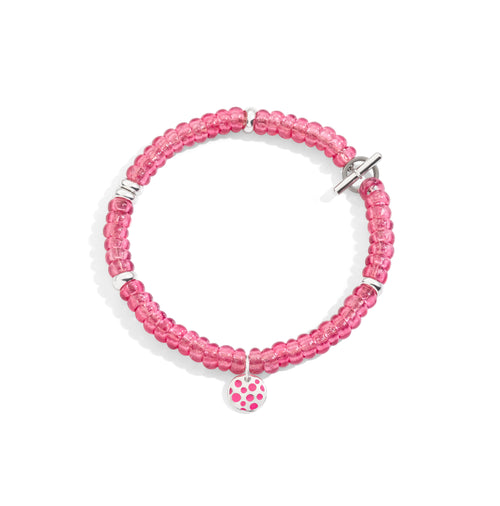 Bracelet Pink Rondelle